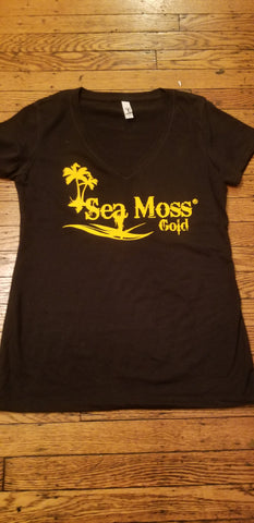 Sea Moss tshirt v neck