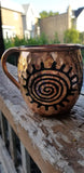 Copper mugs