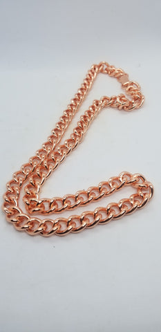 Copper necklace 24 in