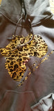 Africa hoodie (cheeta print)