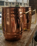 Copper mugs