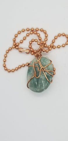 Amazonite necklace