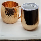 Copper mugs